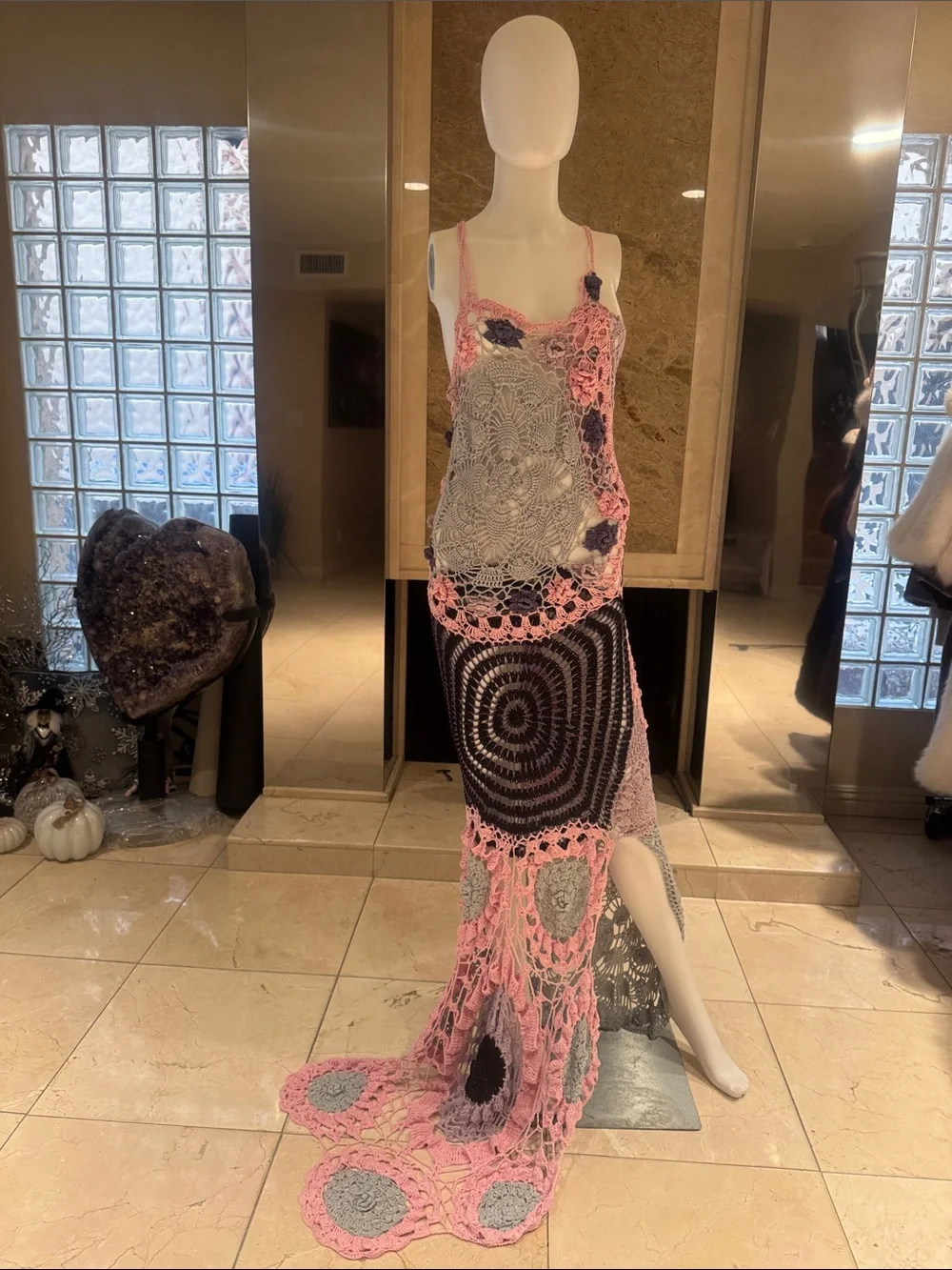 Oceanus Cassandra
Crochet Multi Coloured Evening Gown - Picture 1 of 5